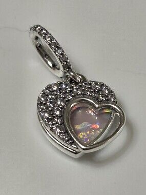 Authentic Pandora Beautiful Mother Double Dangle Charm
